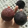 Bolas de pedra vulcânica vermelha natural 5cm, grande quantidade em estoque, pedras difusoras de óleos essenciais para aromaterapia, material filtrante para aquário, pedras decorativas