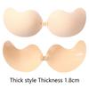 Adhesivo de Silicona para Senos Diaz Mostrado Grande Ropa Interior Vestido de Novia Sujetador Invisible Push-up Antideslizante Transpirable Sin Costuras Adhesivo para Senos Mango
