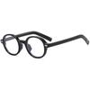 Gafas para miopía de mujer con graduación radiación de rayo azul anti-marco grande liso adelgazante de cara marco de gafas pequeño retro ZN3664