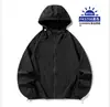 Ropa de Protección Solar de Nailon con Capucha para Exteriores para Hombres y Mujeres, Verano Fina, Fresca, Transpirable, Holgada, Ropa Casual para Parejas