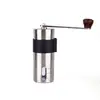 Moedor de café manual, moedor cerâmico doméstico, moedor de café portátil, moedor manual com moagem ajustável