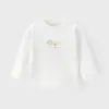 Nueva colección de primavera y otoño de camisetas de algodón puro, y nuevas camisetas casuales de mezcla de algodón de otoño/invierno