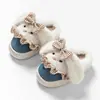 Chinelos de Algodão para Crianças Meninas Fofas Desenho Animado Pelúcia Casa Solado Macio Chinelos de Algodão para Bebê Em Estoque Atacado Dropshipping