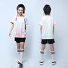 Nuevo traje de ropa de bádminton para niñas Verano Ropa de equipo de entrenamiento de competición para hombres Ropa de tenis de mesa para niños Impresión fija