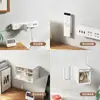 Soporte para Regleta Eléctrica Doméstica, Sin Taladro, Sin Rastro, Adhesivo Súper Fuerte, Base para Enchufes, Estante para Almacenamiento y Organización de Routers
