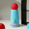 Copo de Água Esportivo para Duas Bebidas, Copo Térmico Portátil Grande Capacidade para Viagem ao Ar Livre, Copo Garrafa de Água Esportiva Portátil para Carro com Canudo