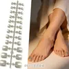 Tiras de Uñas de Pies de Alto Brillo Más Vendidas de Amazon, Paquete de 24 Piezas, Parches para Uñas de Color Sólido, Sin Sellador, Uñas Postizas