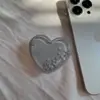Suporte de Mesa Decompressão Coração Pérola Preguiçoso Tipo Adesivo Retrátil Adequado para Assistir Novelas e Vídeos Curtos