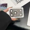Protector de lente de diamante integrado para Apple 17P/17PM/18P con sensación premium, diseño de diamante completo, a prueba de golpes y arañazos, pegatina de lente de cobertura completa