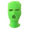 Balaclava de Três Furos Máscara de Tricô de Inverno para Motocicleta para Proteção ao Andar Contra o Frio, Proteção para Rosto e Pescoço