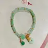 Pulseira de Cristal Artificial Cinza Fosco Cor Moonlight Colorida Mais Vendida Pulseira de Contas Artesanal Melhor Amiga de Mulher Casal Barraca de Pulseiras