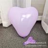 Globos Gruesos en Forma de Corazón Transfronterizos, Arreglos de Globos de Cumpleaños, Macarrones de Alta Gama en Forma de Corazón, Decoraciones para Fiesta de Propuesta de Matrimonio