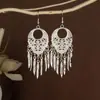 Pendientes de Pavo Real para Minorías Étnicas, Regalos Retro de Plata Miao Estilo Étnico, Accesorios de Pendientes Vintage de Imitación Plata