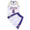 Kobe No. Conjunto de baloncesto de 24 camisetas para adultos y niños, ropa deportiva de secado rápido para niños y niñas, conjunto de entrenamiento