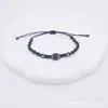 Ventas Directas de Fábrica Pulsera Tejida a Mano de Piedra Natural Pura Ojo de Tigre Ópalo Cuerda de Mano