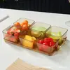 Prato de Frutas de Plástico Acrílico KTV Bar Café em Casa Petiscos de Frutas Frutas Secas Pratos de Doces