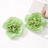 Flor de peonía artificial cabeza de flor pasador flor accesorios para el cabello flor de seda flor artificial diy joyería hecha a mano materiales de decoración
