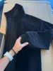 Cárdigan retro de rayas estilo americano con patrón de escamas de dragón, nuevo diseño para principios de otoño para hombre, sudadera elegante con cuello alto, chaqueta para pareja