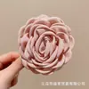 Pinza Lateral de Flor Atmosférica para Sesión de Fotos de Primavera, Pinza de Flor para Cabello con Gran Volumen, Tocado de Flor para la Cabeza a la Moda Estilo Vacaciones