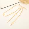 Estuche para Teléfono con Cadena Cruzada Flor de Ciruelo Accesorio de Cadena Metálica Lanyard para Teléfono con Flor Accesorio Decorativo de Cadena de Alta Gama para Usar