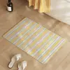 Tapete de Chão Absorvente para Banheiro Estilo Ins para Comércio Exterior Transfronteiriço, Tapete para Pés Antiderrapante para Banheiro, Tapete de Entrada para Vaso Sanitário de Terra de Diatomáceas