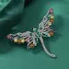 Broche Creativo de Libélula Personalizado Retro Hueco Animal Corsage Accesorios Hebilla de Pin para Abrigo de Verano Regalo
