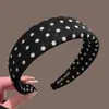 Faixa de Cabeça Outono e Inverno para Mulheres, Faixa de Cabeça de Aba Larga para Lavar o Rosto, Coque de Cabelo Retrô com Topo Alto, Acessório de Cabeça de Luxo Acessível para Uso Externo