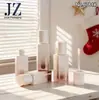 Jinze Embalagens: Tampa Redonda, Frasco Quadrado, Tubo de Gloss Labial, Recipiente de Gloss Labial, Materiais de Embalagem Tubo Plástico Vazio