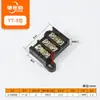 Bornera para terminal de motor taiwanesa YT63-280, placa aislante engrosada, conector para motor trifásico, cableado Dongyuan