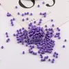 Cuentas de Arroz de Vidrio Sólido Coloridas Asimétricas de 5 mm para Pulsera Collar Hecho a Mano DIY Accesorios de Material para Joyería