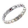 Pulsera de aleación para mujer Ningzi joyería de aleación para hombre y mujer joyería con imán de germanio en stock al por mayor transfronterizo
