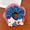 Gomita para el Cabello de Niña Estilo Vaquero, Diadema Linda para Moño, No Daña, Alta Elasticidad, Accesorio para el Cabello