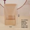 Bolsa de Papel para Empacar Marrón Bolsa con Cierre Bolsita para Té Alimentos Secos para Nutrición Bolsa para Guardar Snacks Bolsa con Cierre Bolsa para Empaquetar Té Pu'Er Bolsa para Frutas Secas