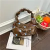 Bolso de Mano de Moda Estilo Coreano con Pliegues para Mujer 2026 Nuevo Estilo de Verano Bolso Relajado para el Hombro Bolso de Hombro Cruzado de Moda