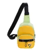 Bolsa de Peito Popular Coreana para Meninos e Meninas Moda Cor Contrastante Mini Bolsa Transversal Infantil 2025 Nova Carteira de Moedas Infantil Tendência