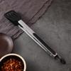 Pinza para alimentos de acero inoxidable Spot, herramientas para hornear, pinza para alimentos de silicona y nailon, herramientas para barbacoa, pinza para pan y bistec