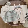 Roupas de Bebê, Macacão Dividido de Manga Longa de Outono, Macacão Super Fofo para Engatinhar de Primavera e Outono Conjunto de Duas Peças 1