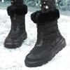 Botas de Nieve para Mujer Nuevas Otoño e Invierno Caña Alta Cálidas para Exteriores Zapatos de Algodón Forrados de Felpa Engrosados Talla Grande Botas de Algodón Botines de Moda