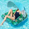 Suministro Transfronterizo de Silla de Sol en Forma de U con Respaldo Flotante Hamaca de Malla Reclinable para Adultos