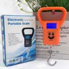 Nueva Báscula Portátil para Equipaje Mini Báscula de Colgar Báscula Electrónica para el Hogar 50KG Báscula Electrónica Portátil Báscula de Gancho Báscula de Pesca