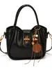 Bolsa de Mão Retrô de Nicho Feminina 2026 Primavera Novo Estilo Moda Tendência Bolsa Saco Casual para o Dia a Dia Ombro Único Transversal