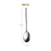 Fabricante original conjunto de talheres de aço inoxidável para hotel colher de gelo com cabo plano criativo faca, garfo e colher de aço inoxidável para bife ocidental