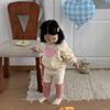 Ropa de Primavera y Otoño para Niños, Conjunto de Otoño para Niñas, Ropa Infantil Estilo Coreano, Ropa Nueva Estilo 2026, Conjunto de Dos Piezas de Otoño para Bebé