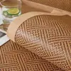 Almofada de Sofá de Rattan de Verão Tapete Refrescante Antiderrapante Estilo Verão Seda de Gelo Almofada Refrescante Capa de Sofá Toalha Almofada de Assento Personalizado
