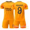 2425 Uniforme alternativo do Real Madrid 9 Mbappé 7 Vini Ronaldo 5 Bellingham 15 Gurer 8 uniforme de futebol