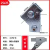 Conector de Tubo Cuadrado Galvanizado de Hierro Fundido de 20/25/30 mm Hebilla de Fijación de Acero Cuadrado Accesorios de Marco Junta de Barandilla Sin Soldadura