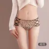 Panty Sexy de Talla Grande para Mujer con Bordado de Moño Dulce, Entrepierna Abierta, No Necesita Quitarse, Panty de Encaje con Diseño de Entrada Trasera