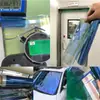Película de Aislamiento Térmico para Coche Rosa Fantasma Azul Hechicera Morado Líquido Morado Deslumbrante Imperial Película Protectora para el Lado Frontal