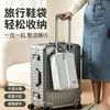 Bolsa de Armazenamento de Sapatos de Viagem com Compartimento Duplo para Viagens de Negócios Pode Pendurar na Mala Bolsa de Armazenamento de Sapatos à Prova de Poeira