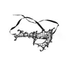 Amazon Fiesta para Adultos Máscara Irregular de Encaje Antifaz Fiesta de Baile Accesorios Sexy de Halloween para Mujeres